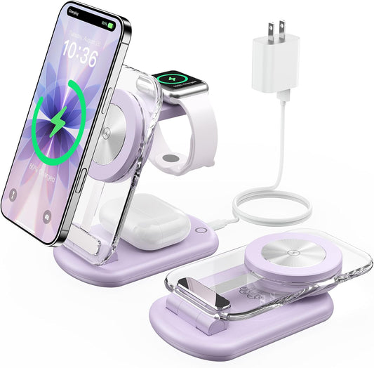 3 in 1 Magnetic Wireless Charging Station