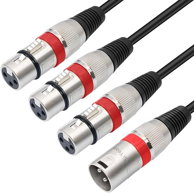 SiYear XLR Splitter Cable 3 Way by SiYear