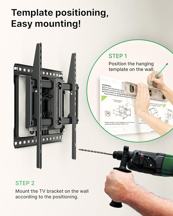 USX MOUNT Full Motion TV Wall Mount - Image 8