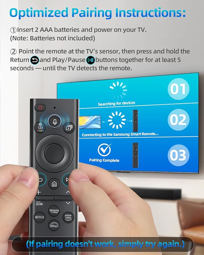 Replacement Universal Voice Remote Control, Compatible - Image 5