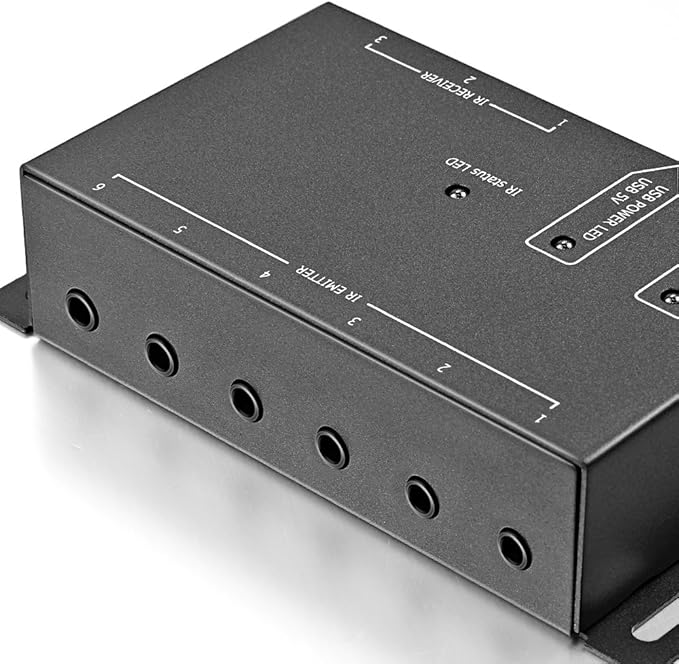 ICESPRING Infrared Repeater System IR Repeater Kit Control Up to 10 Devices - Image 4
