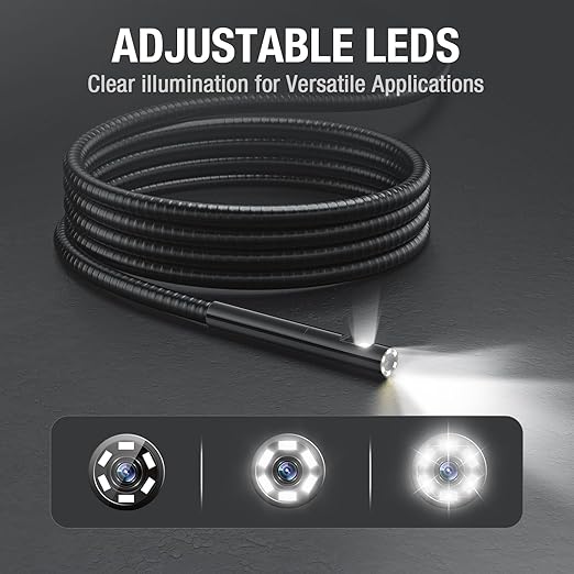Teslong Inspection Camera, Dual Lens Borescope Camera - Image 4