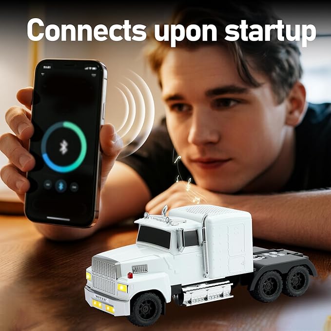 WSTER American Truck Bluetooth Speaker, Retro Car Model，Portable Wireless - Image 2