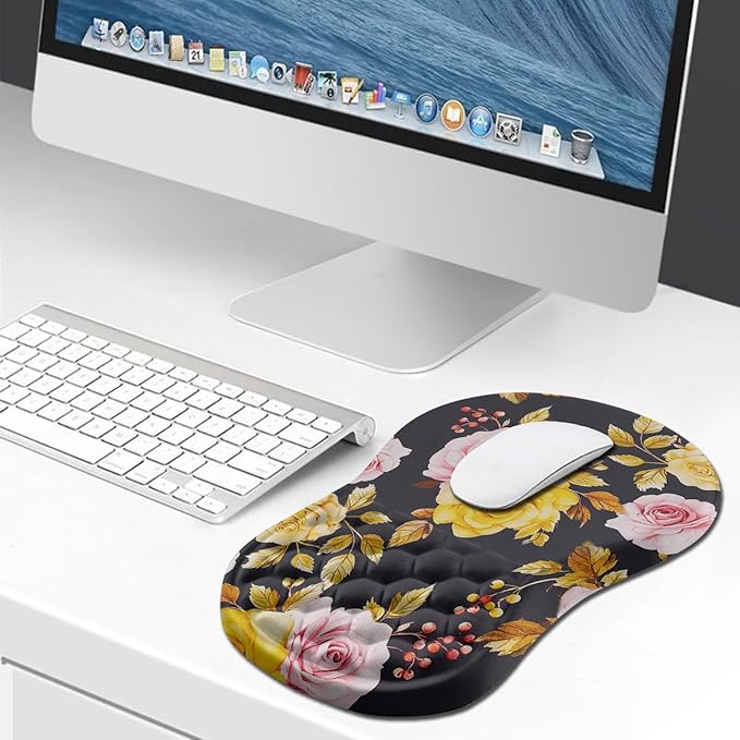 Hokafenle Ergonomic Mouse Pad Wrist Support, Wrist Rest Mousepad - Image 6