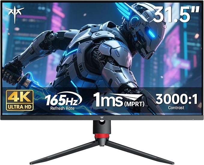 KTC 32 Inch 4K Gaming Monitor, 165Hz UHD Fast IPS Screen, Adaptive Sync by KTC