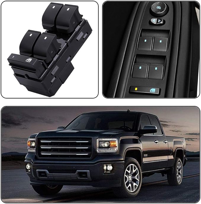 Obaee Driver Side Power Master Window Switch, Compatible - Image 7