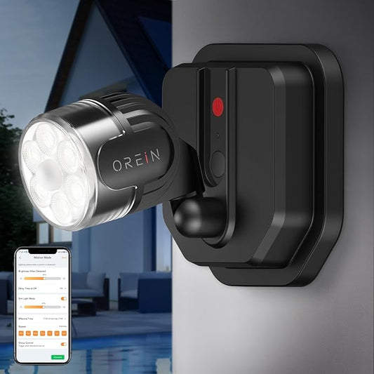 OREiN Outdoor Motion Sensor Light, Smart Motion Lights by OREiN