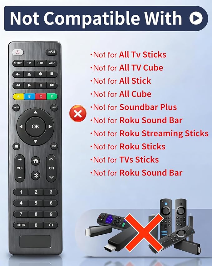 Universal Replacement TV Remote – Compatible - Image 5