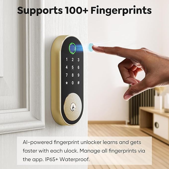 Fingerprint Smart Deadbolt - Image 2