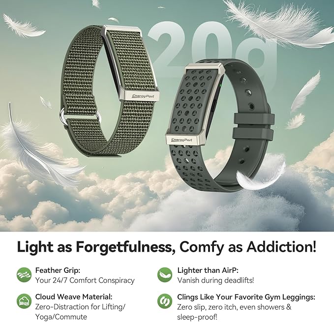 EnergyPort Fitness Tracker, Wearable Health Smart Bracelet Band - Image 3