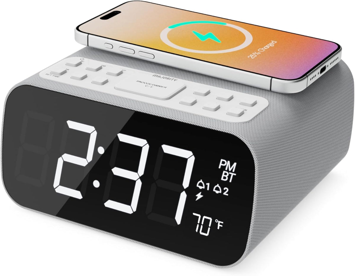 Majority Bluetooth Alarm Clocks