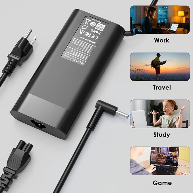 Ruilezyo 135W Laptop Charger Compatible - Image 6