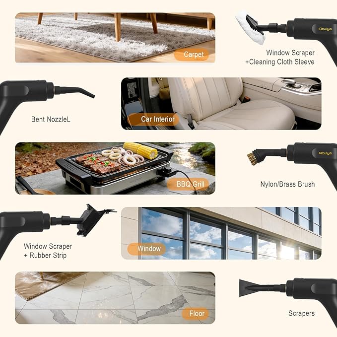 Aculya Life Handheld Steam Cleaner - Image 4