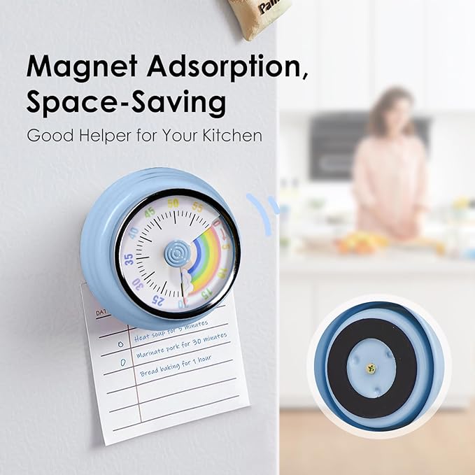 Teeloray Visual Timer for Kids Rainbow Kitchen Timer - Image 2