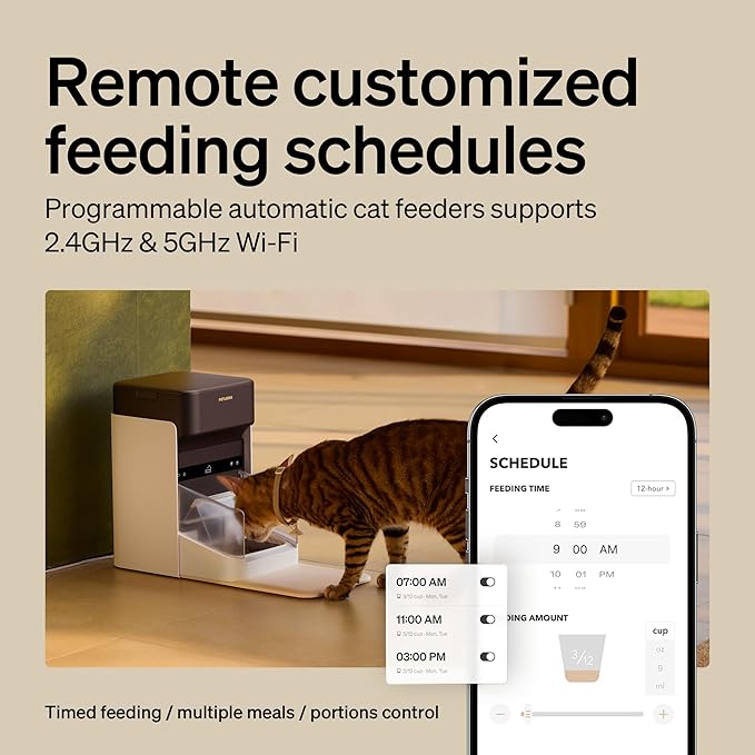 PETLIBRO RFID Automatic Cat Feeder, Collar Tag Activated Personal Meals - Image 5