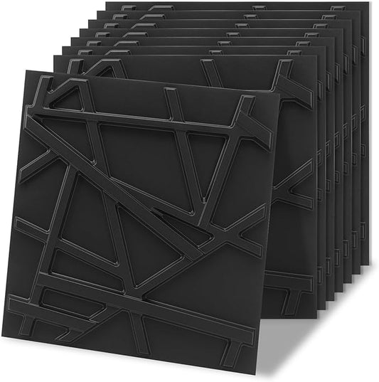 Art3d 100 Pack Decorative 3D Wall Panels, 97 Sq.Feet PVC Interior Wall Décor by Art3d