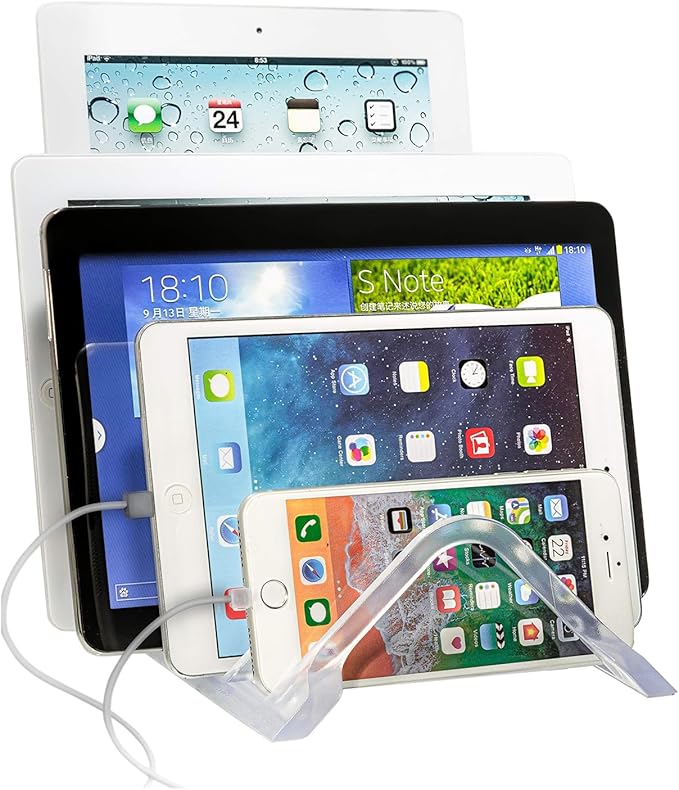 Prosumer's Choice Universal 5 Tablet and Smartphone Charging Organizer Rack by ProsumersChoice