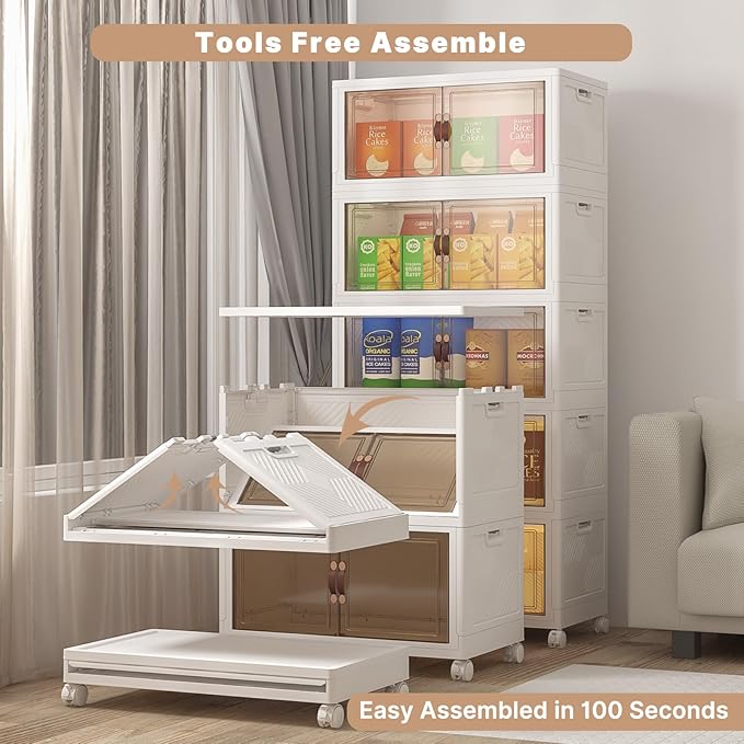 Extra Large Stackable Storage Bins - Image 3