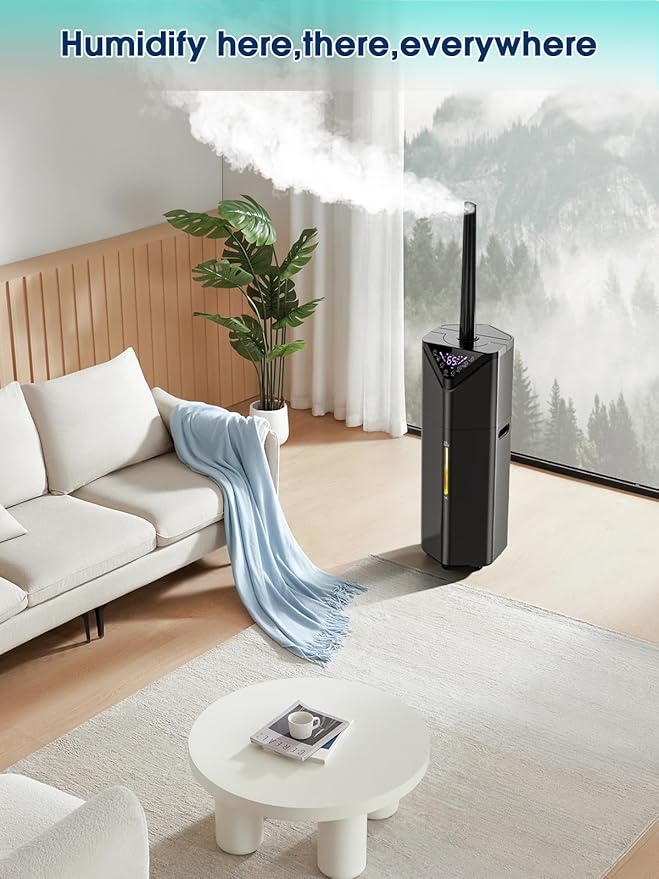 5Gal Humidifiers for Bedroom Large Room 2800 sq ft, 19L Quiet Humidifiers for - Image 8