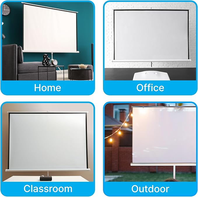 Pyle 72 Inch Outdoor Projector Screen - Image 5