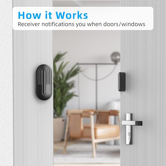 Door Sensor Chime When Door Opens, Door Entry Chime - Image 2