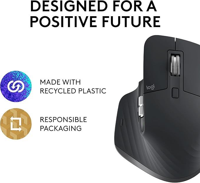 Logitech MX Master 3S Wireless Mouse Standard Edition - Image 5