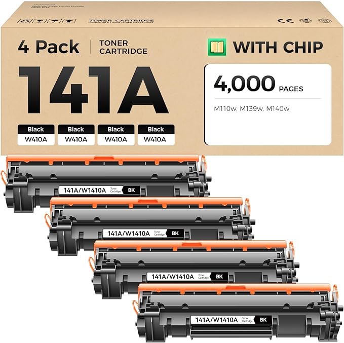 141A Toner Cartridge 4-Black by HSink