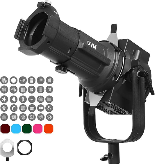 GVM Conical Optical Snoot Kit, Spotlight Snoot Photography by GVMGreatVideoMaker