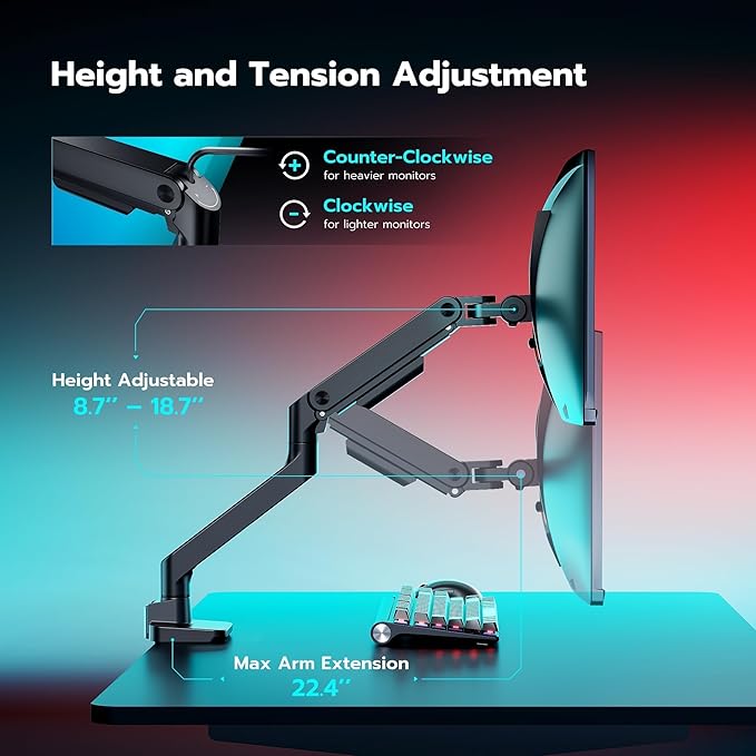 ARES WING Ultrawide Monitor Arm - Image 5