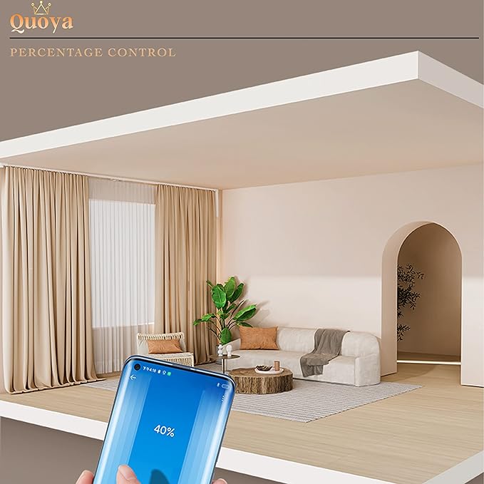 Quoya Smart Electric Curtain Track AT5810【Up to 3m - Image 7