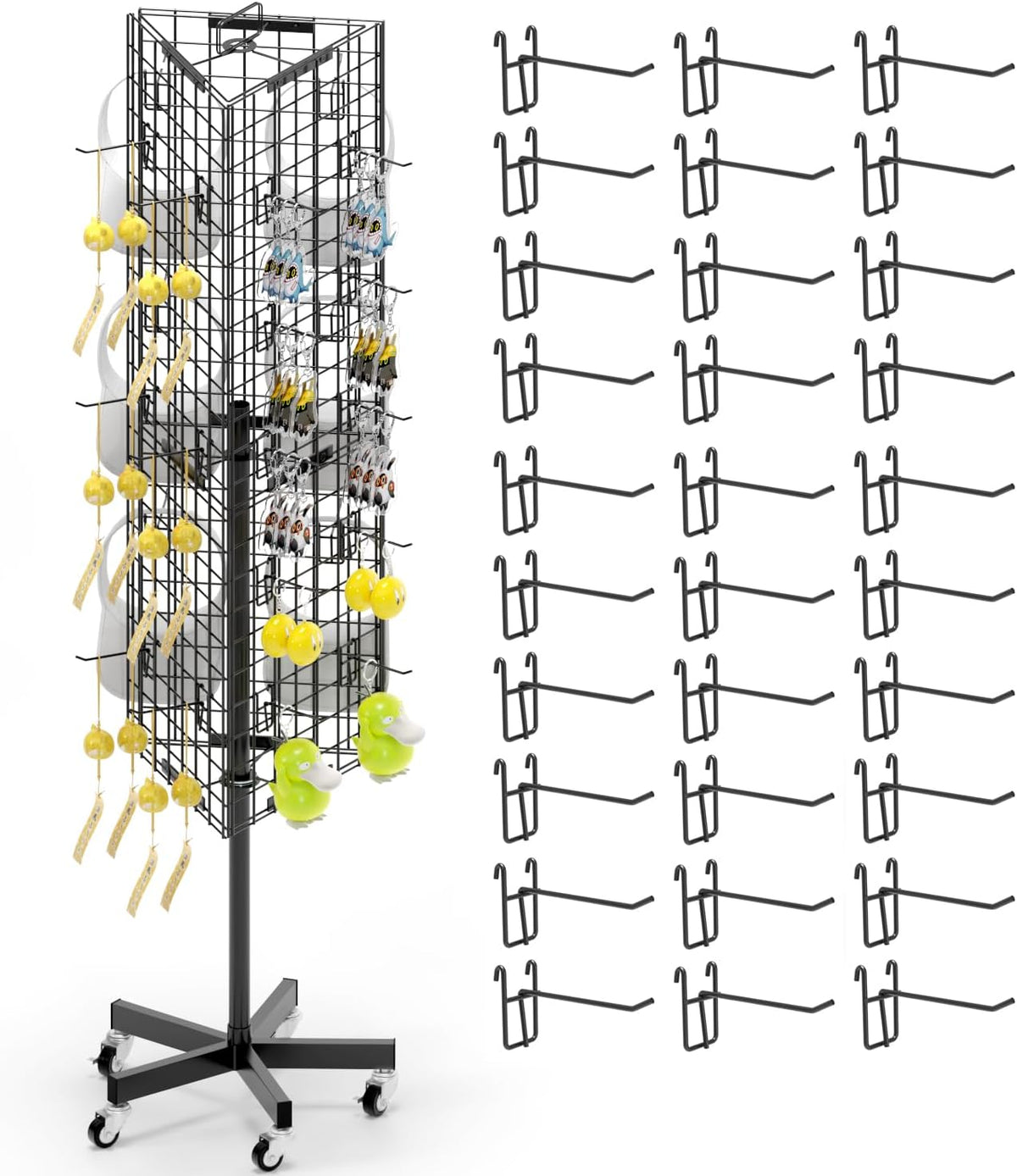 Grid Wall Panels Display Stand