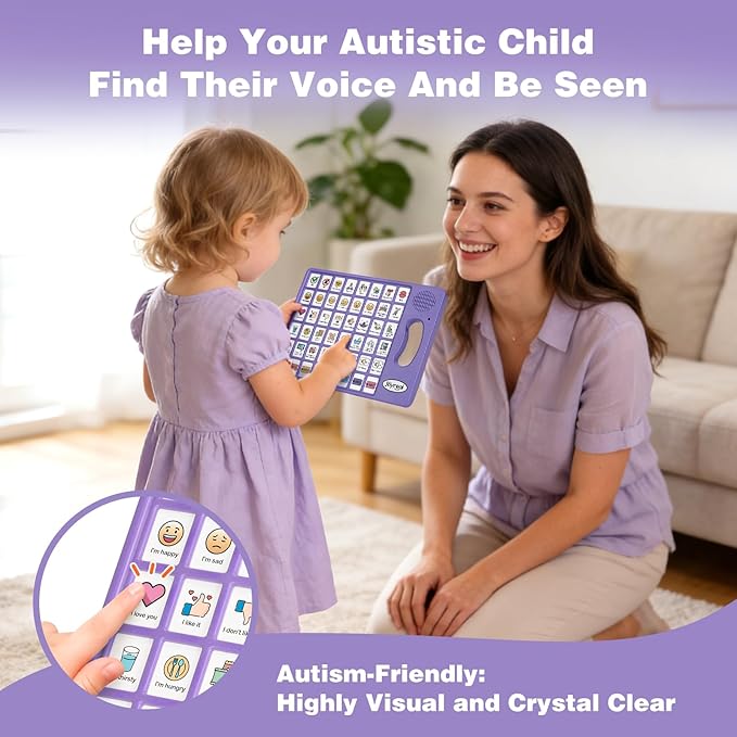 Joyreal AAC Device for Autism, Non Verbal Communication Tools for Speech - Image 5