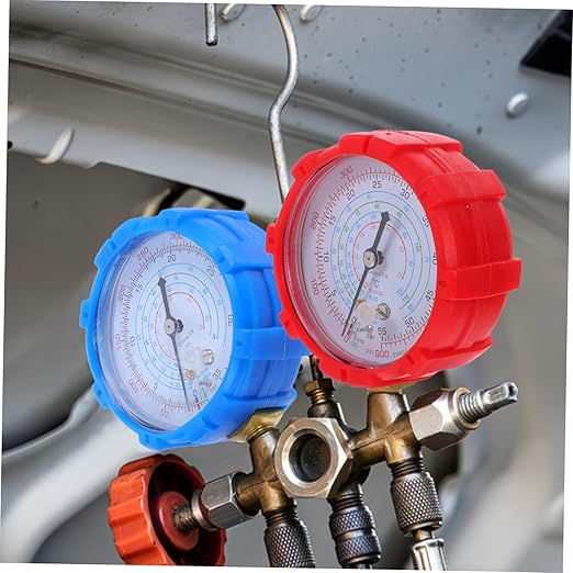 AKOOSY Automotive Gauge Set Multi Compatible Air Conditioning Pressure - Image 5