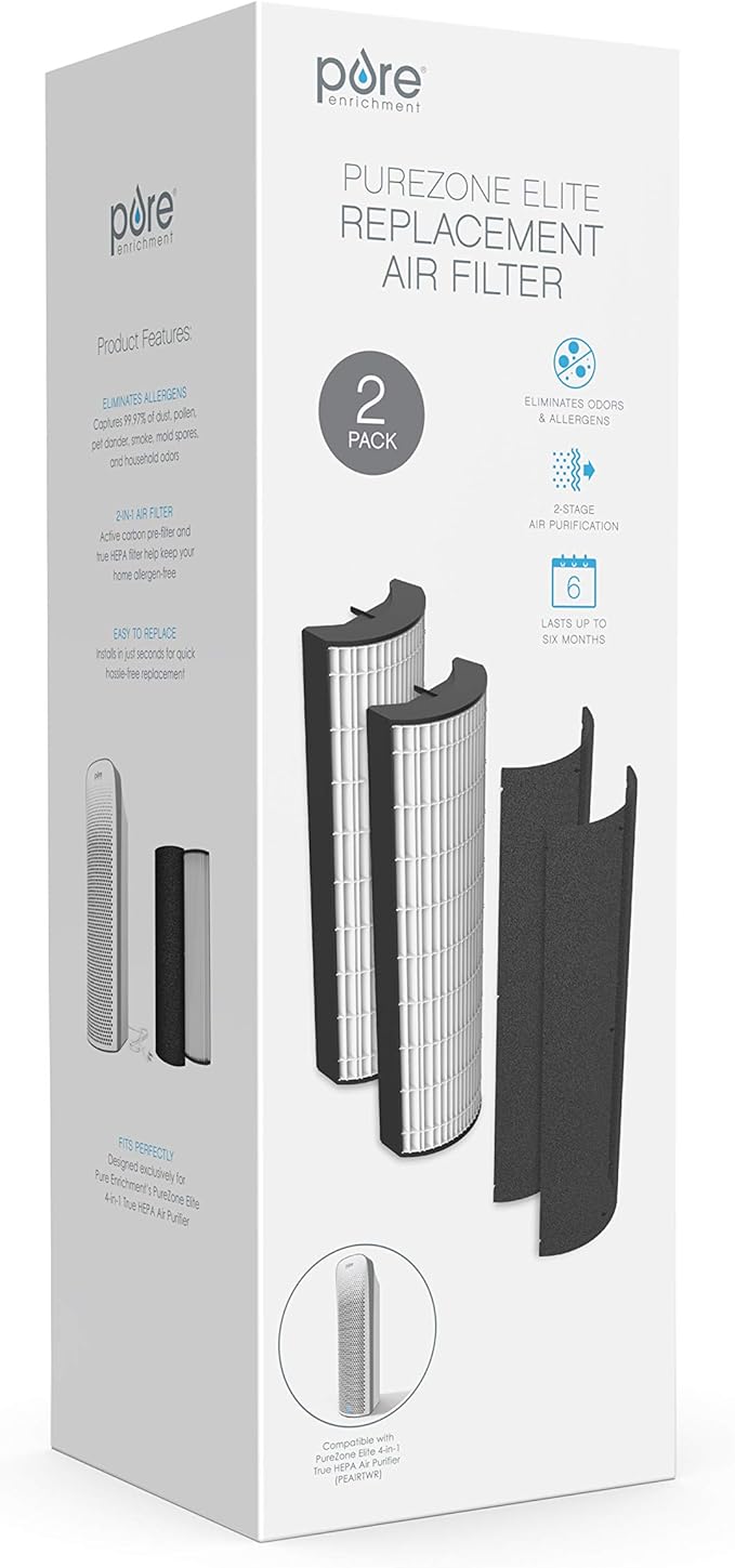 Pure Enrichment® Genuine 2-in-1 True HEPA Replacement Filter - Image 6