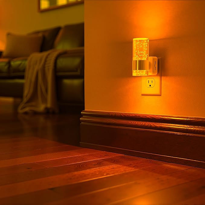 Briignite Night Light, 2 Pack Dimmable Night Lights Plug into Wall, LED Night - Image 6