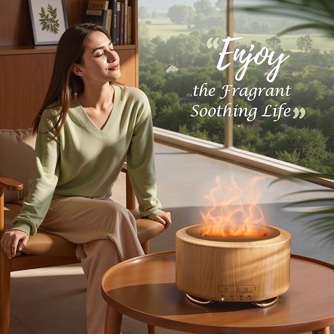 Essential Oil Diffuser for Home: 500ML Aroma Diffuser for Hotel Office Yoga Room - Image 5