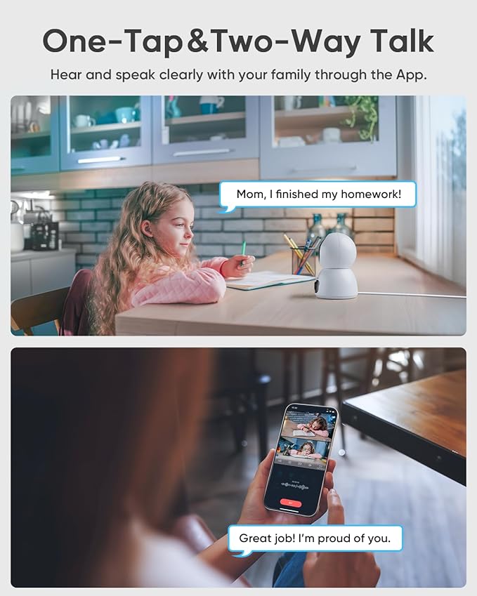 blurams 2K Dual-Lens Indoor Camera, 5G Pet Camera - Image 5