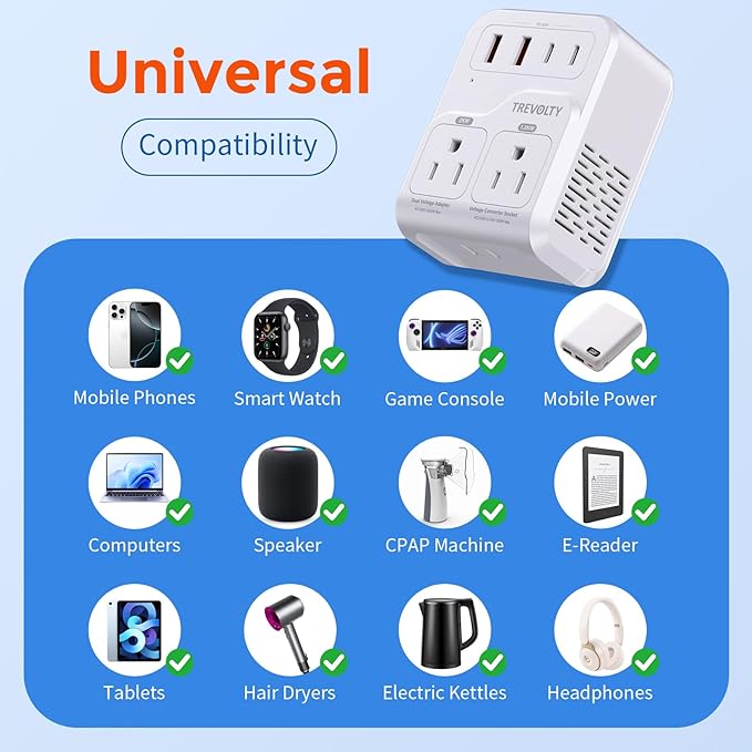 2000W Voltage Converter US to Europe - Image 5