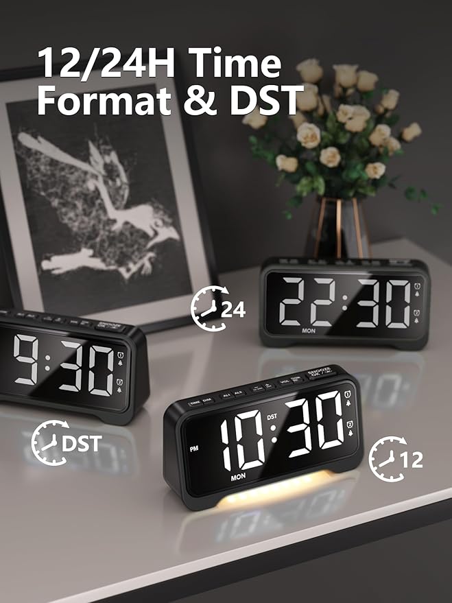 Vibrating Alarm Clock for Heavy Sleepers - Image 6
