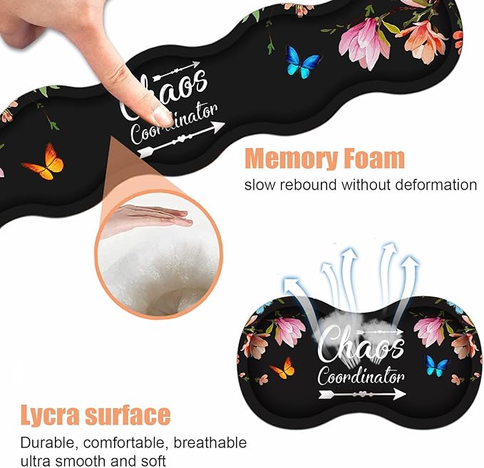 Ergonomic Keyboard Wrist Rest & Mouse Pad Wrist Rest Set, Chaos Coordinator - Image 6
