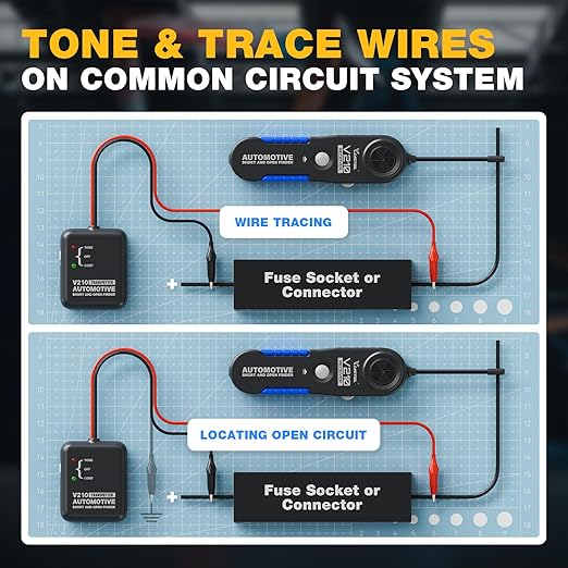 VDIAGTOOL V210 Wire Tracer Electrical Automotive Open & Short Finder Circuit - Image 4