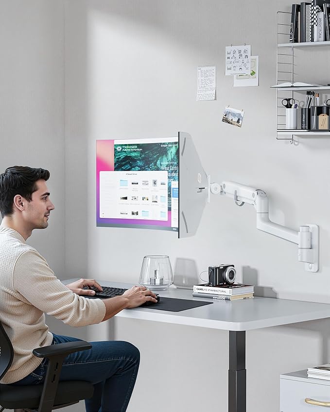 monTEK 17-49 inch Single Monitor Wall Mount - Image 9