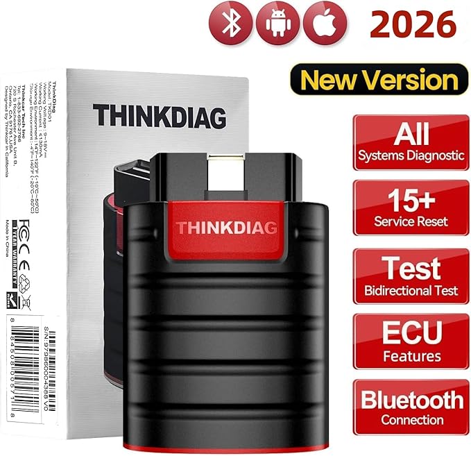Thinkdiag OBD2 Scanner Bluetooth Full System Bidirectional Diagnostic Scan Tool - Image 9