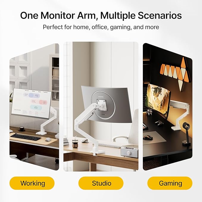 monTEK Single Monitor Arm with USB - Image 9