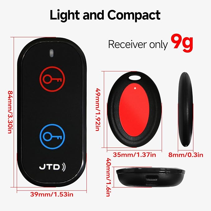 JTD Key Finder Locator with Sound, Remote Finder - Image 2