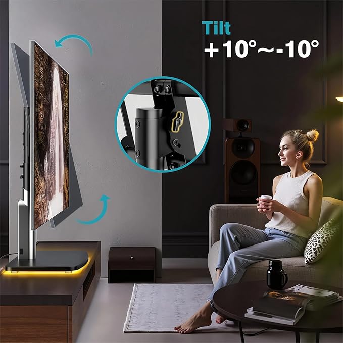 LLDEPLL Universal TV Stand Tabletop TV Mount - Image 3