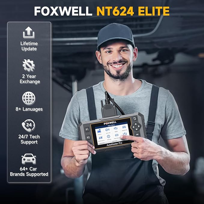 2026 FOXWELL NT624 Elite OBD2 Scanner, All System - Image 6