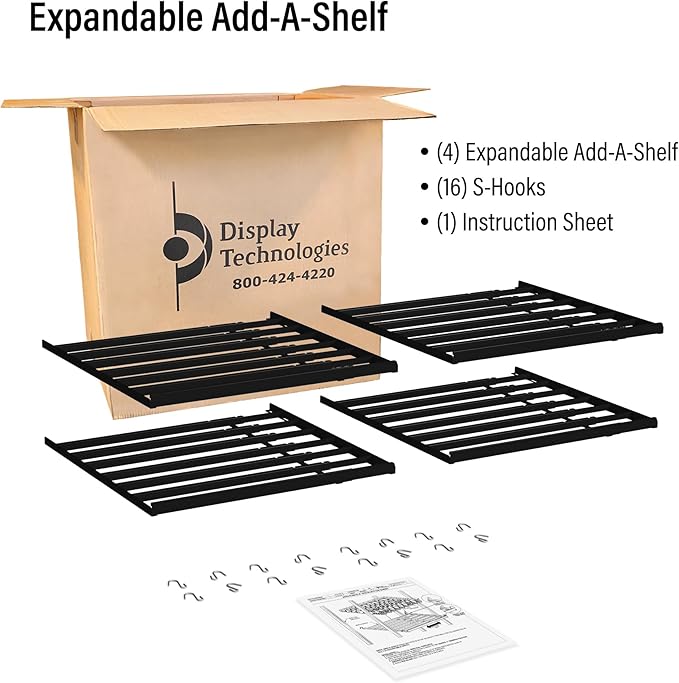 Display Technologies Cold Vault Expandable Add-A-Shelf - Image 5