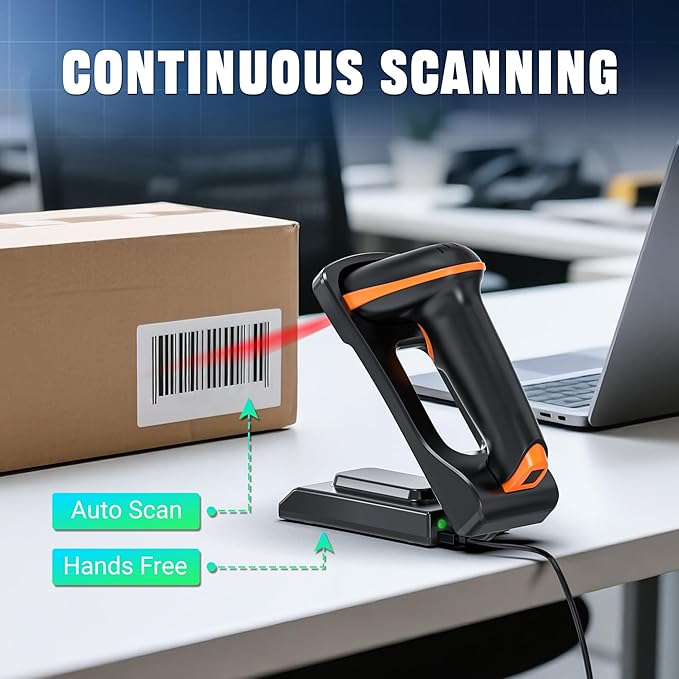 Tera 1D 2D QR Barcode Scanner - Image 6