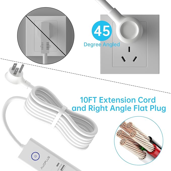 Power Strip Surge Protector - Image 3